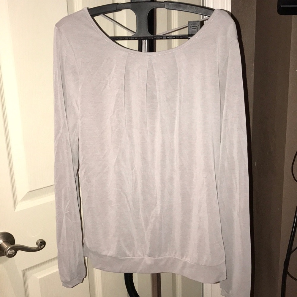 Tan Long Sleeved Polyester